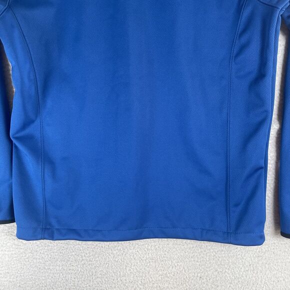 NEW Eddie Bauer Jacket Mens Medium Blue Stoughton Weather Resist Softshell - Picture 15 of 16